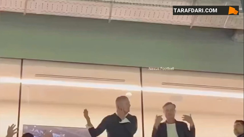 جنجال آلفی در برنابئو؛ پدر ارلینگ هالند به خارج از جایگاه ویژه ورزشگاه هدایت شد / فیلم