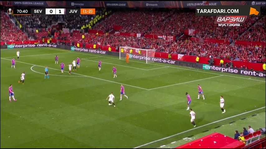 گل زیبای سوسو به یوونتوس (سویا 1-1 یوونتوس)