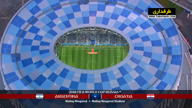 برتری 3-0 کرواسی مقابل آرژانتین در دور گروهی جام جهانی (2018/6/21) / فیلم