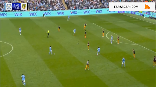 گل دوم ایلکای گوندوعان به لیدزیونایتد (منچسترسیتی 2-0 لیدزیونایتد)